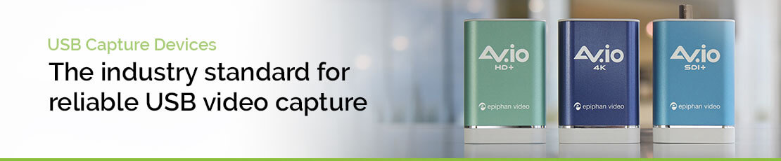 Epiphan Video USB Capture Devices