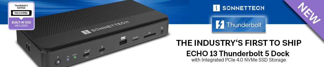 Sonnet Echo 13 Thunderbolt 5 SSD Dock
