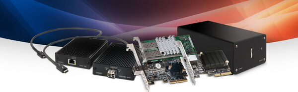 Sonnet Ethernet Networking Adapters and PCIe Cards