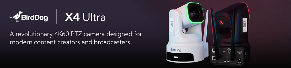 Explore the BirdDog X-Series NDI PTZ Cameras & MAKI Ultra: 4K Livestreaming, Broadcasting, and IP Video Solutions