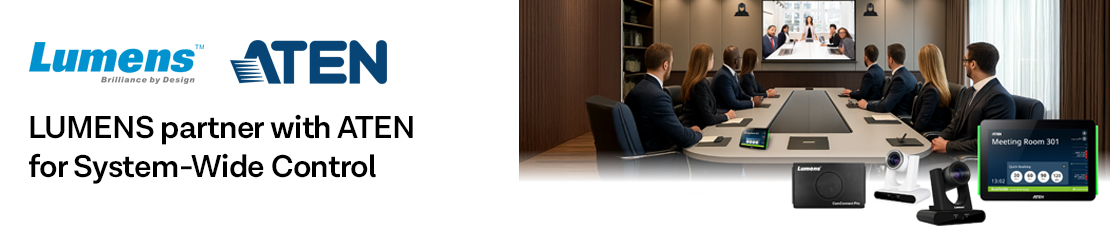 Lumens partner with ATEN for System-Wide Control