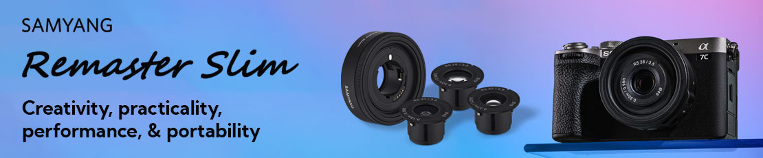 The Samyang Remaster Slim Lens: Compact Creativity for Everyday Adventures
