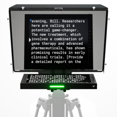 17" SDI PTZ Teleprompter V2 with Travel Kit