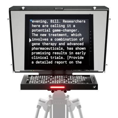 17" SDI Teleprompter with Travel Kit
