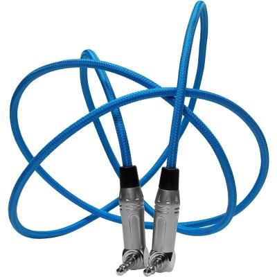 48" 3.5mm Right Angle TRS Stereo Audio Cable