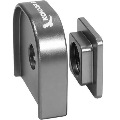 Cold Shoe to Mini QR Plate Adapter Cradle