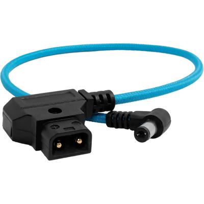 15" D-Tap to DC Right Angle Straight Cable
