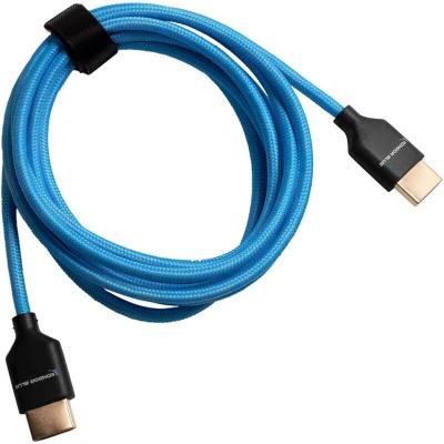 7ft HDMI 2.0 Braided Blue Cable