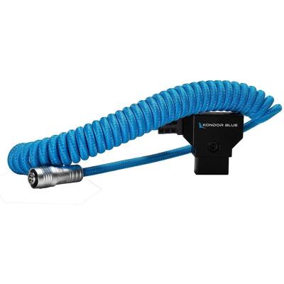 Coiled D-Tap to 4 Pin Portkeys Monitor