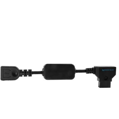 6" D-Tap to 5V USB Female Converter