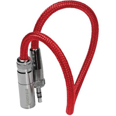 12" Mini XLR to 3.5MM TRS Locking Screw Plug