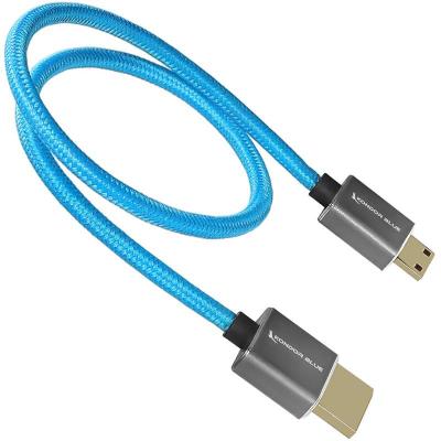 Mini HDMI to Full HDMI 16" Straight Cable