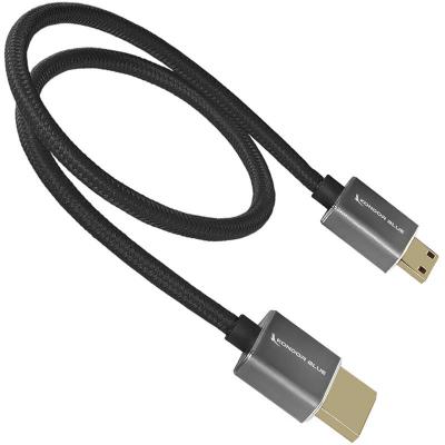 Mini HDMI to Full HDMI 16" Straight Cable