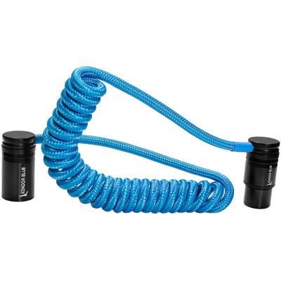 12-24" Coiled Low Profile Right XLR Cable
