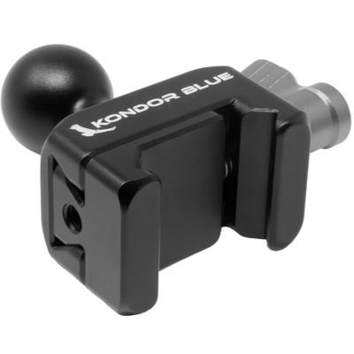 Easyrig Ball NATO Clamp - Raven Black