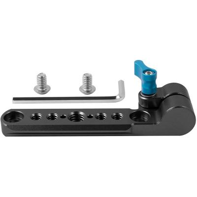 RED V-RAPTOR KOMODO-X Top NATO Rail with Rod Clamp