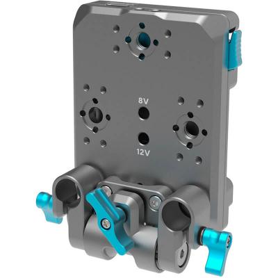 Gold Mount Pro Battery Plate with Swiveling Rod