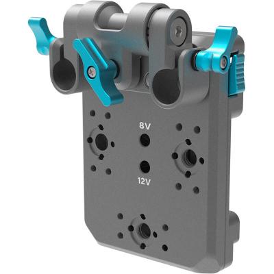 Gold Mount Pro Battery Plate with Swiveling Rod