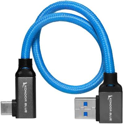12&rdquo; USB-C to USB-A Right Angle to Right