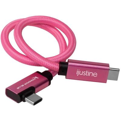 iJustine Pink USB C 3.1 Data and Charging Cable