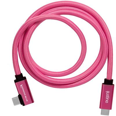 iJustine Pink USB C 3.1 Data and Charging Cable