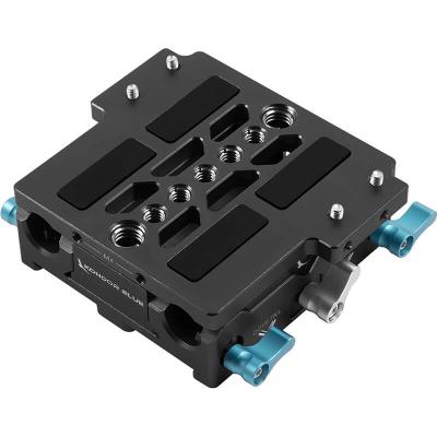 LWS ARRI Bridge Plate with Riser &ndash; Black