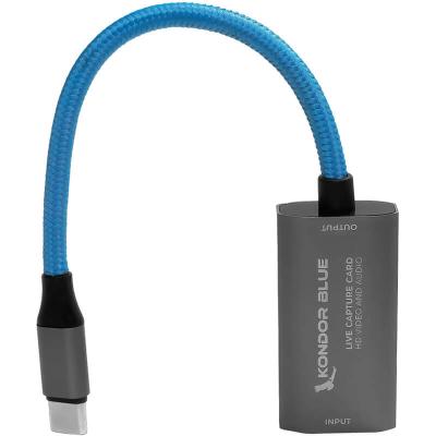 HDMI to USB C Capture Card for Live Streaming