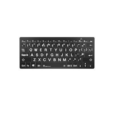 LargePrint White on Black - PC Bluetooth Mini