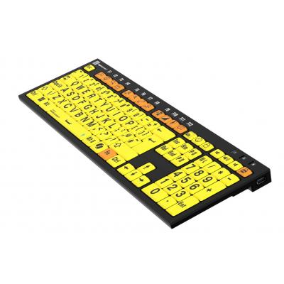 Windows Accessibility Black on Yellow PC Nero UK