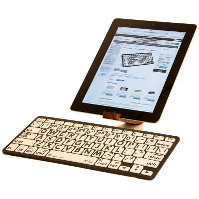 XL Print - Black on White Bluetooth Mini Keyboard