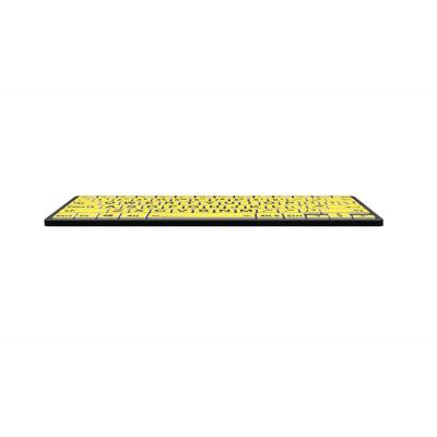 LargePrint Black on Yellow PC Mini Keyboard