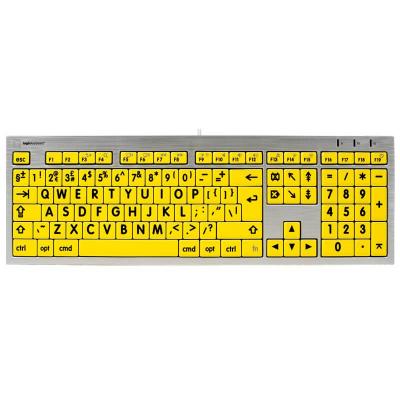 XL Print - Black on Yellow Mac Alba