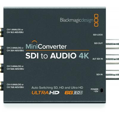 Mini Converter SDI to Audio 4K